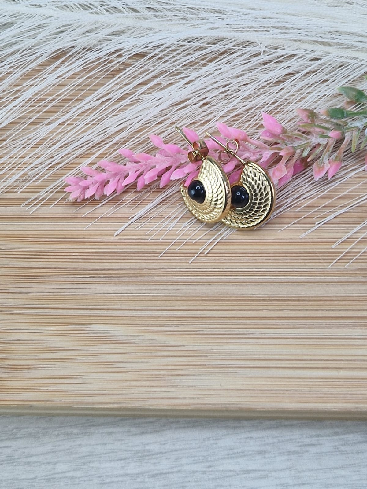 Pendientes Luna Negra