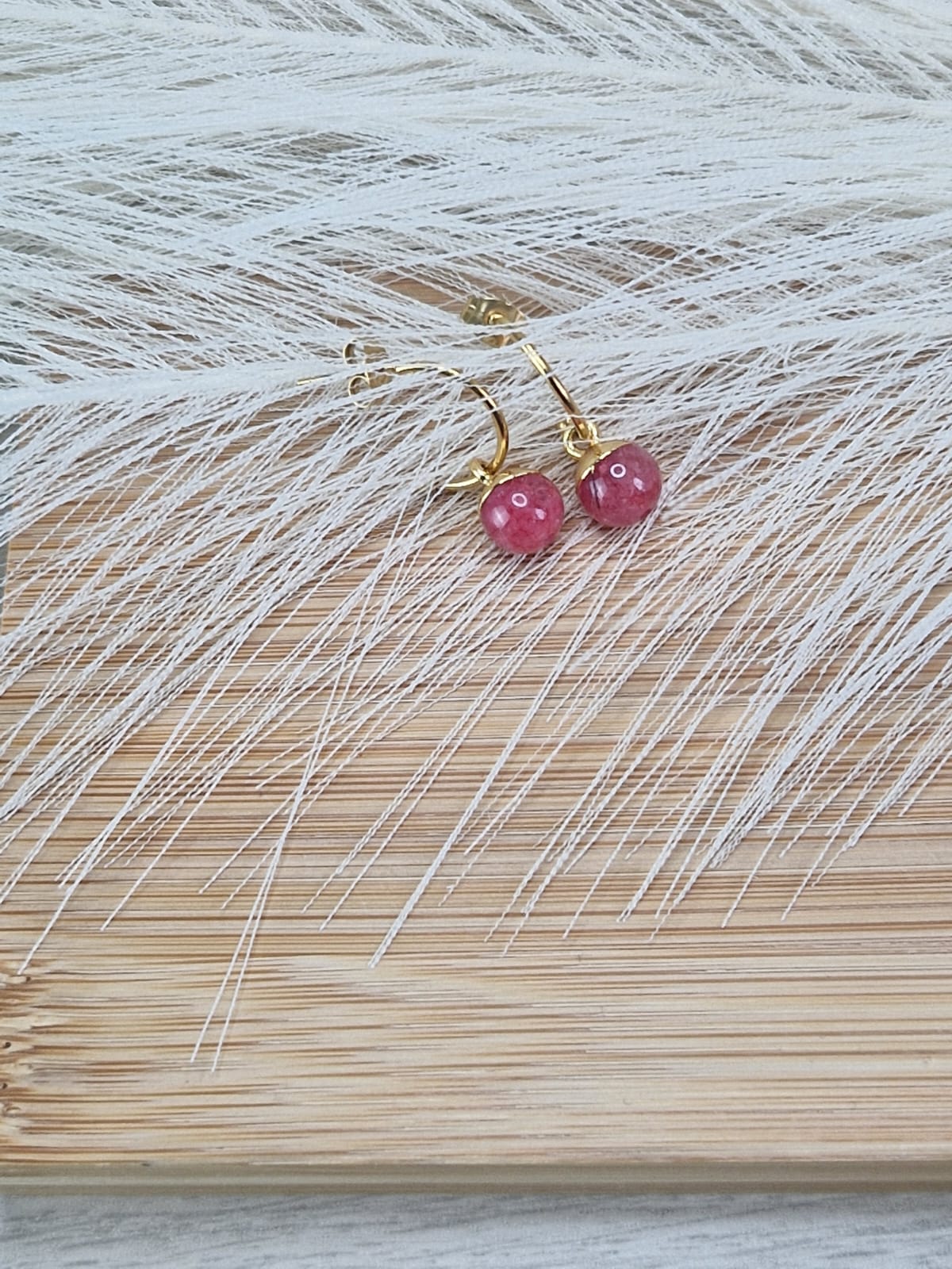 Pendientes Rosa Serena