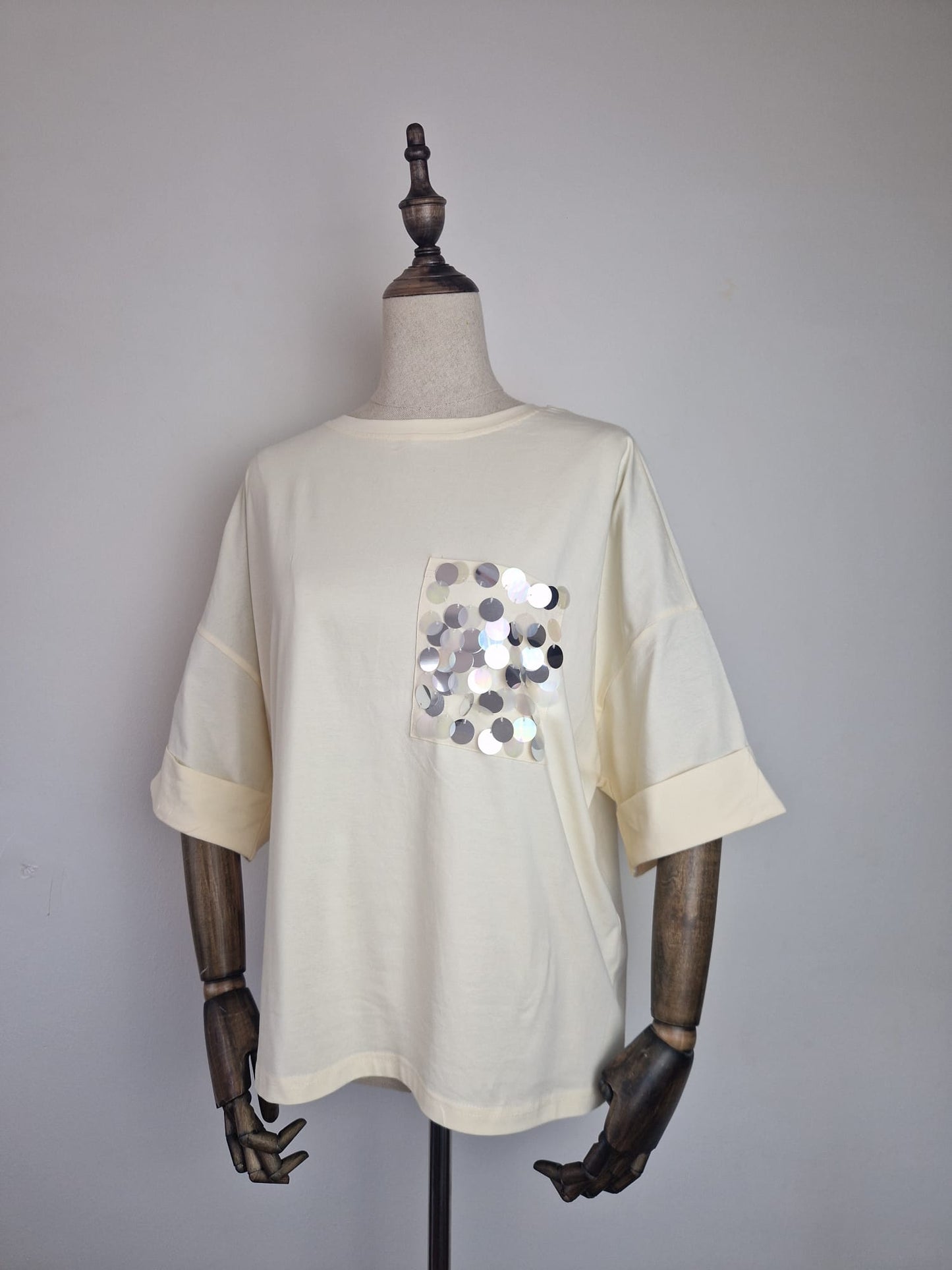 Camiseta Luna Pop Amarilla