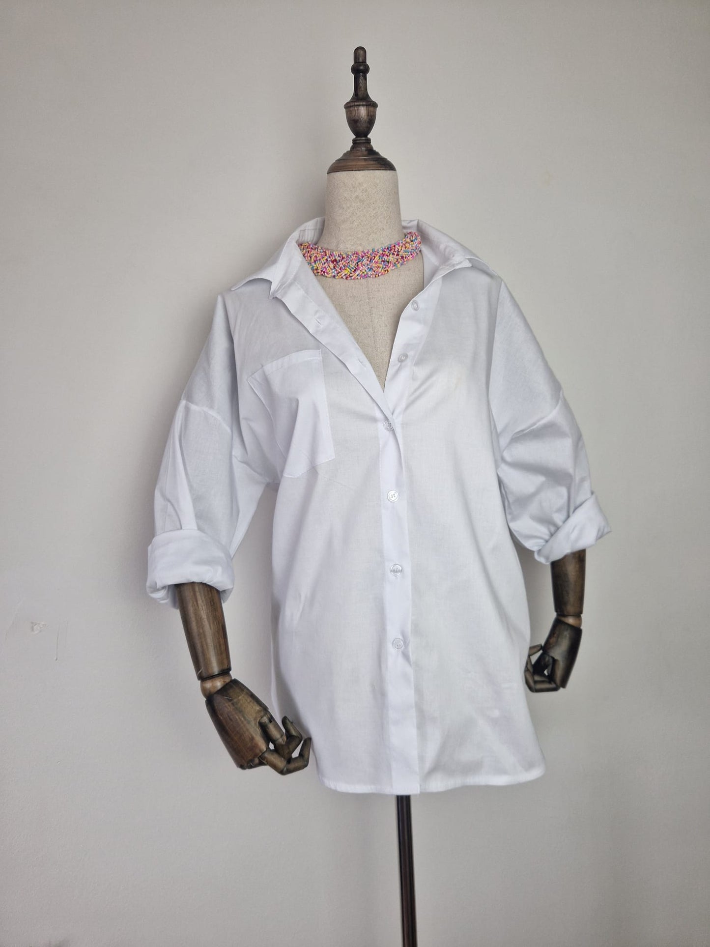 Camisa Alba Oversize Blanca