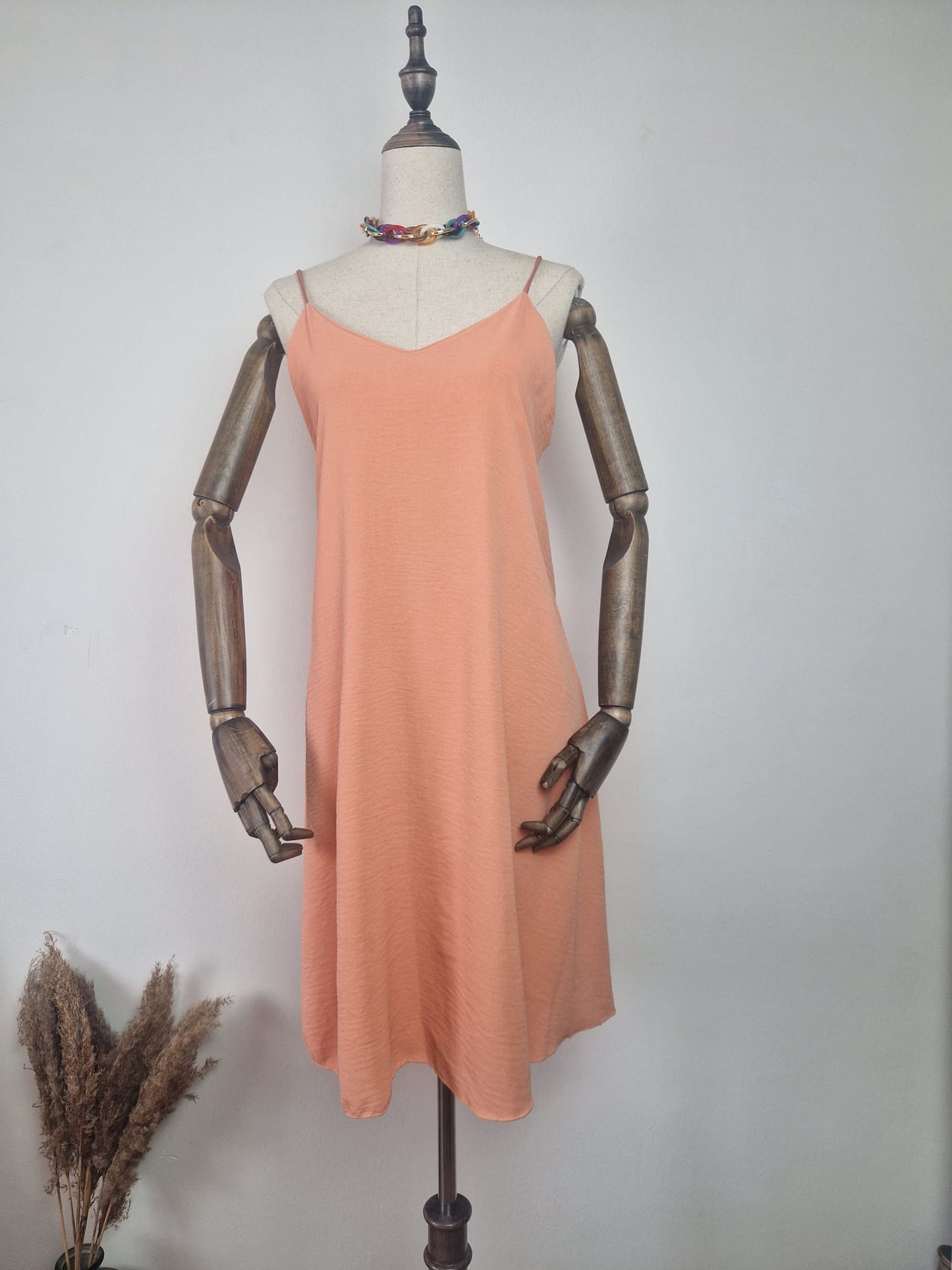 Vestido Clara Mandarina