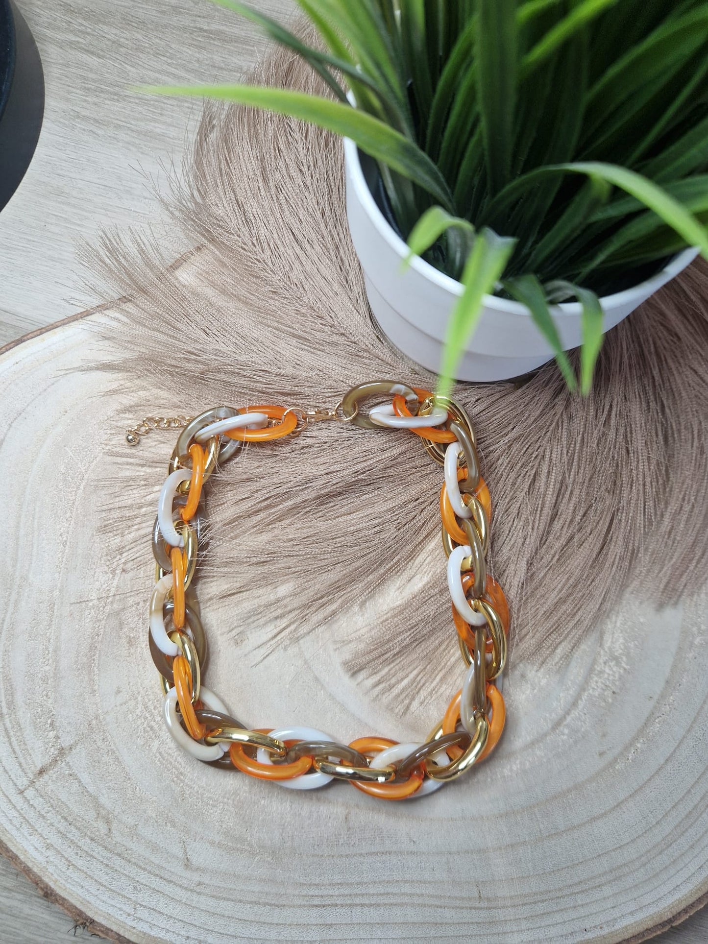Collar Rivera Marrón