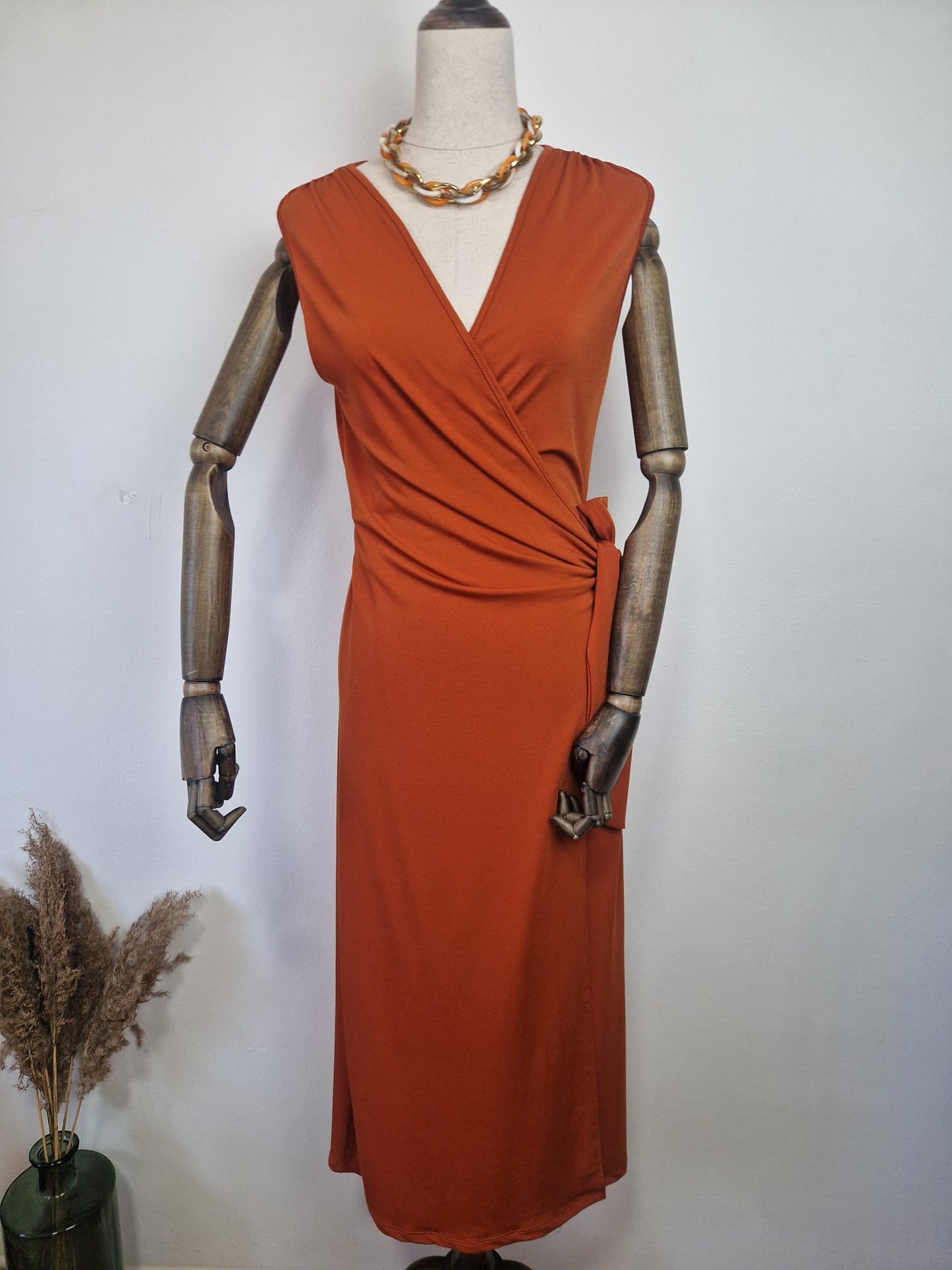 Vestido Ámbar Terracota