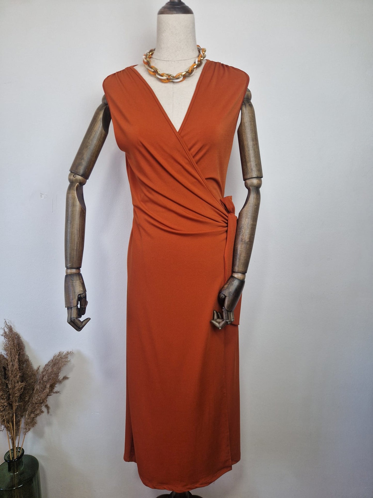 Vestido Ámbar Terracota