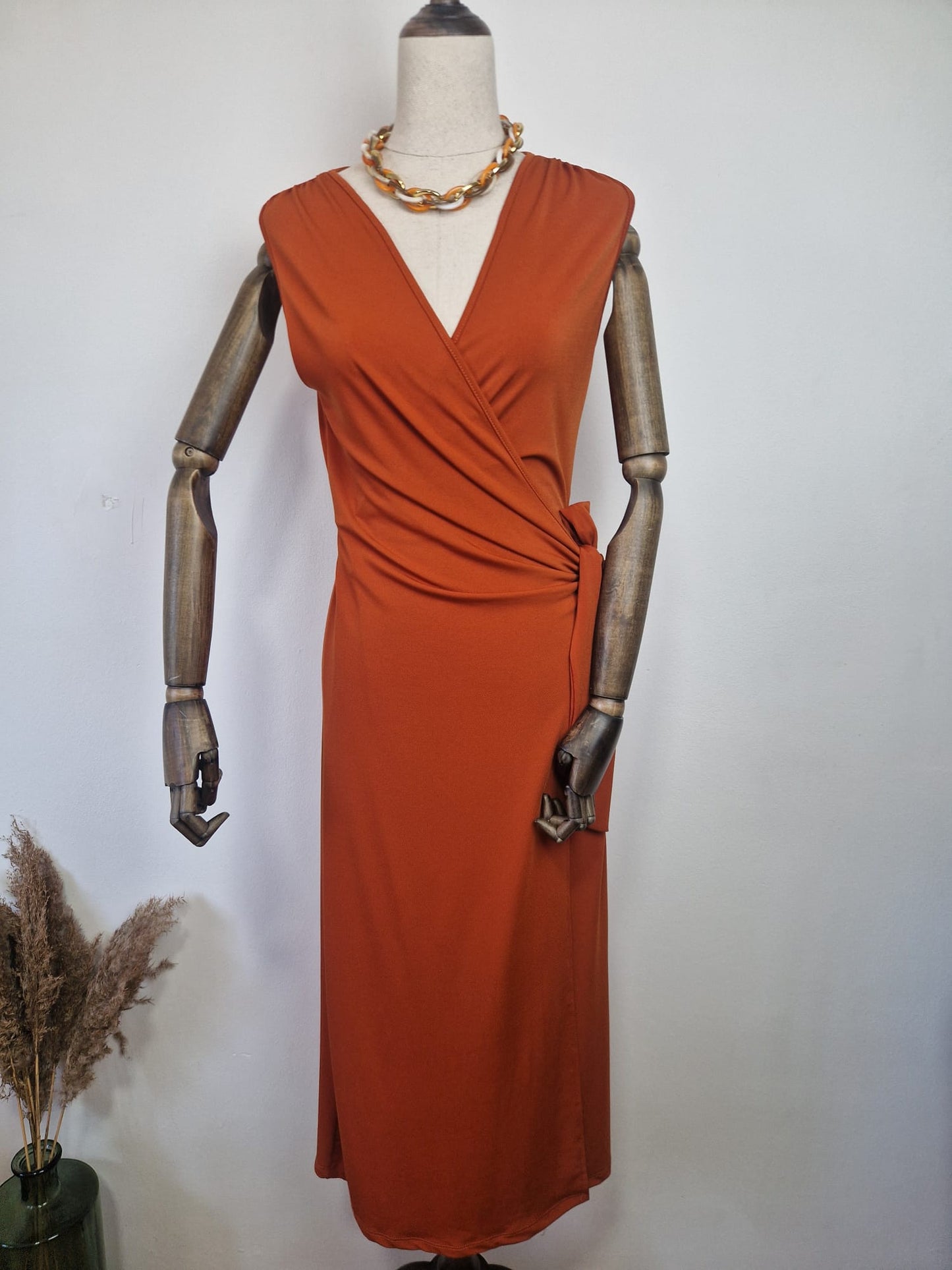 Vestido Ámbar Terracota