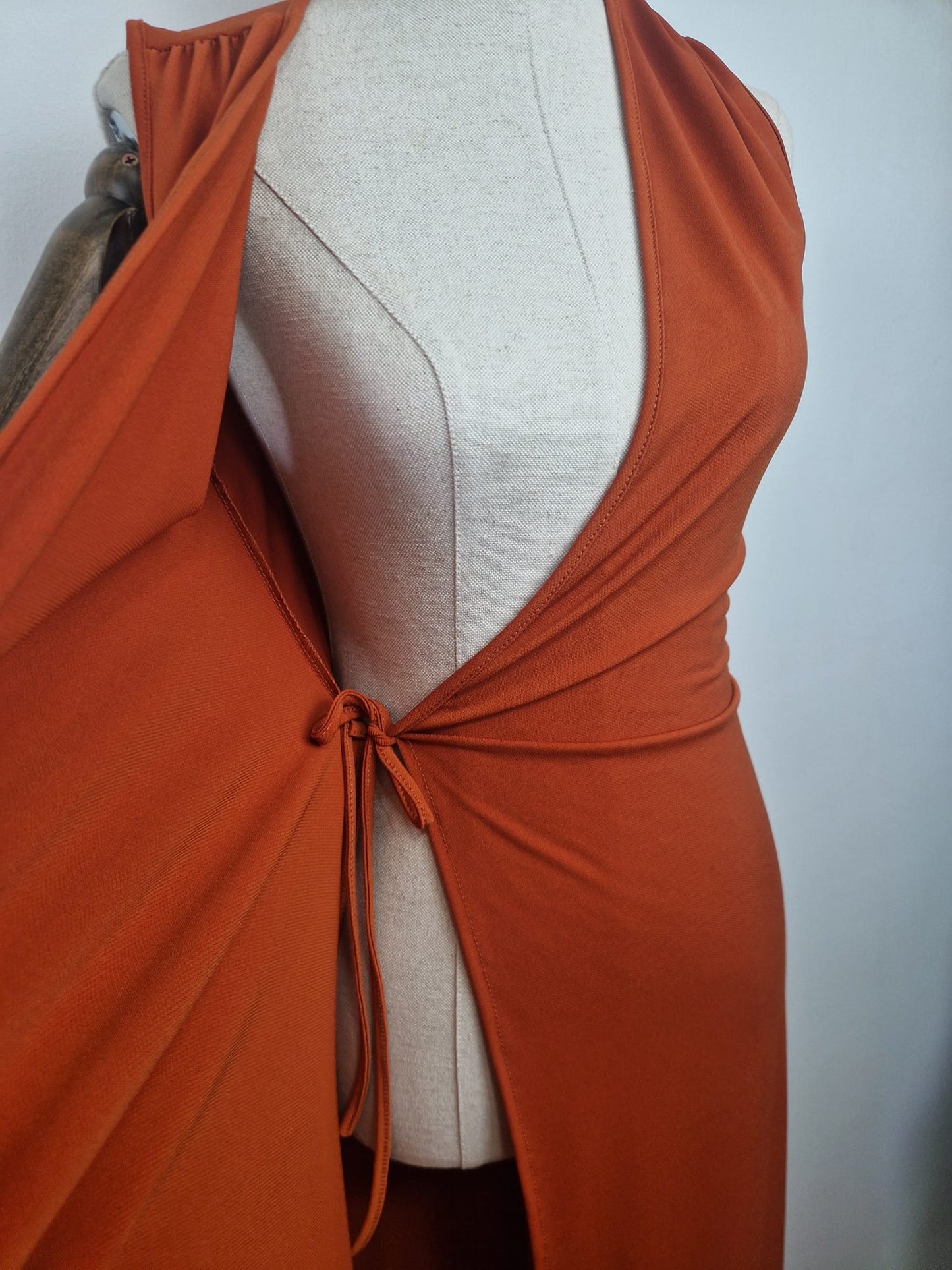 Vestido Ámbar Terracota