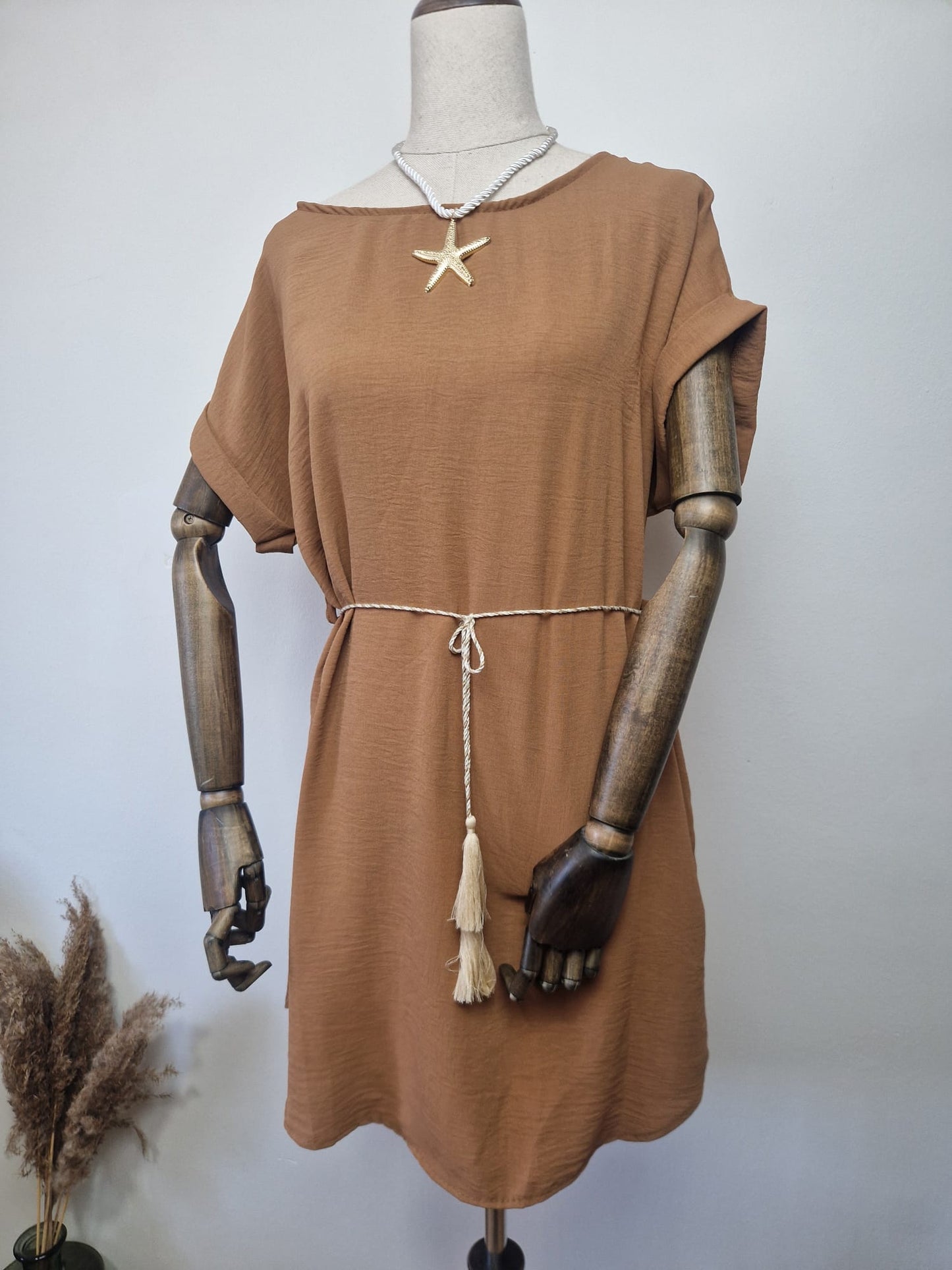 Vestido Cala Camel