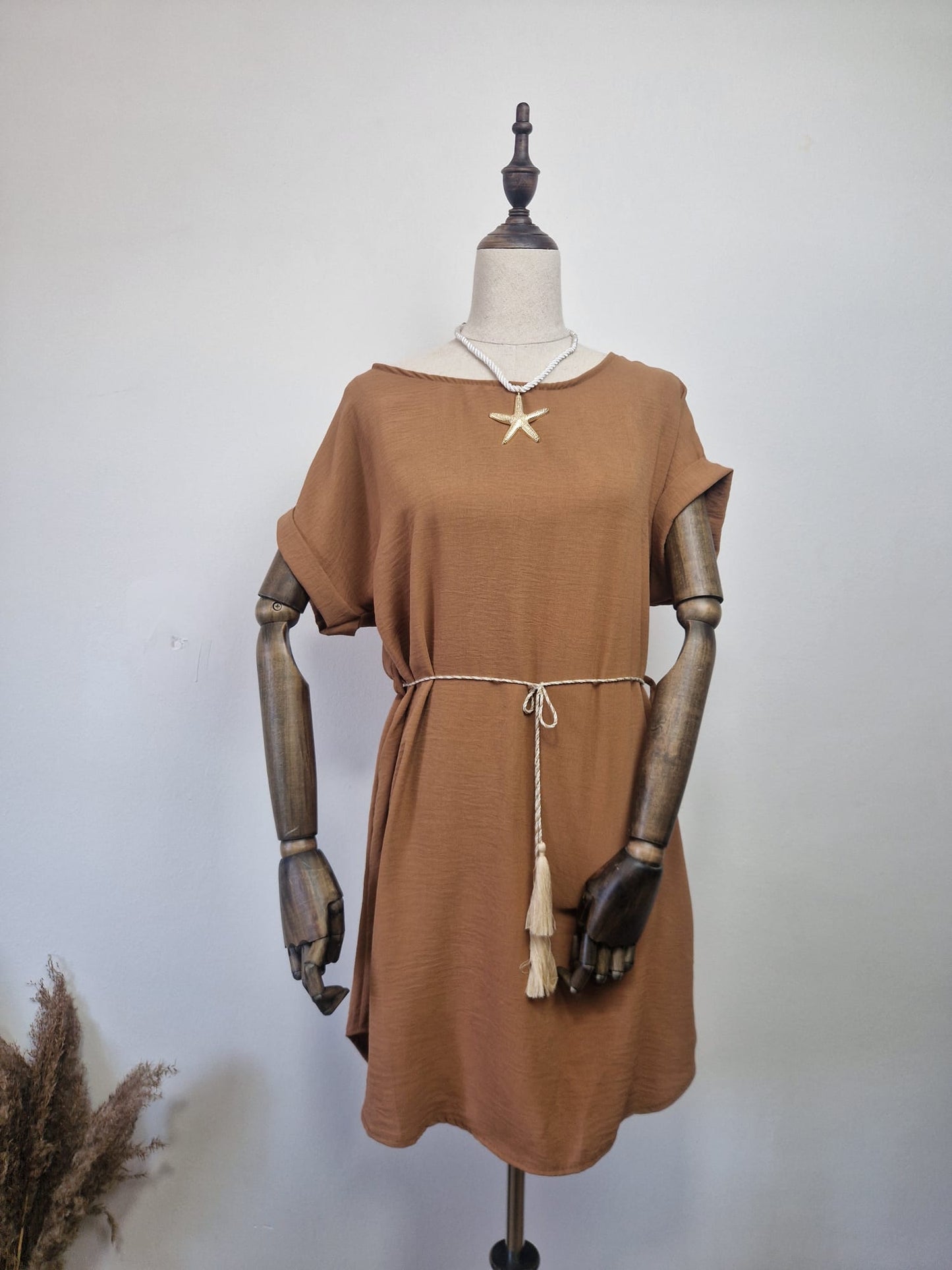 Vestido Cala Camel