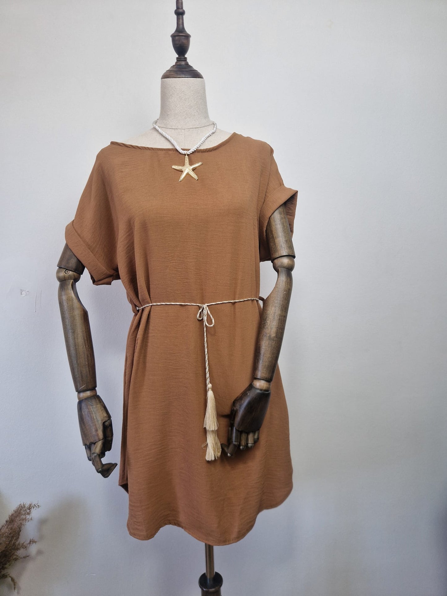 Vestido Cala Camel
