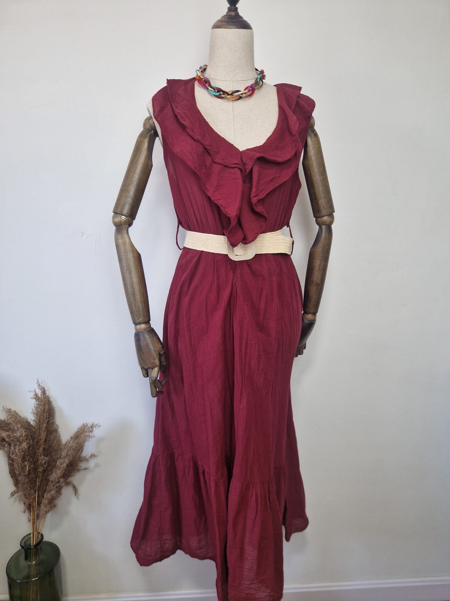 Vestido Duna Granate