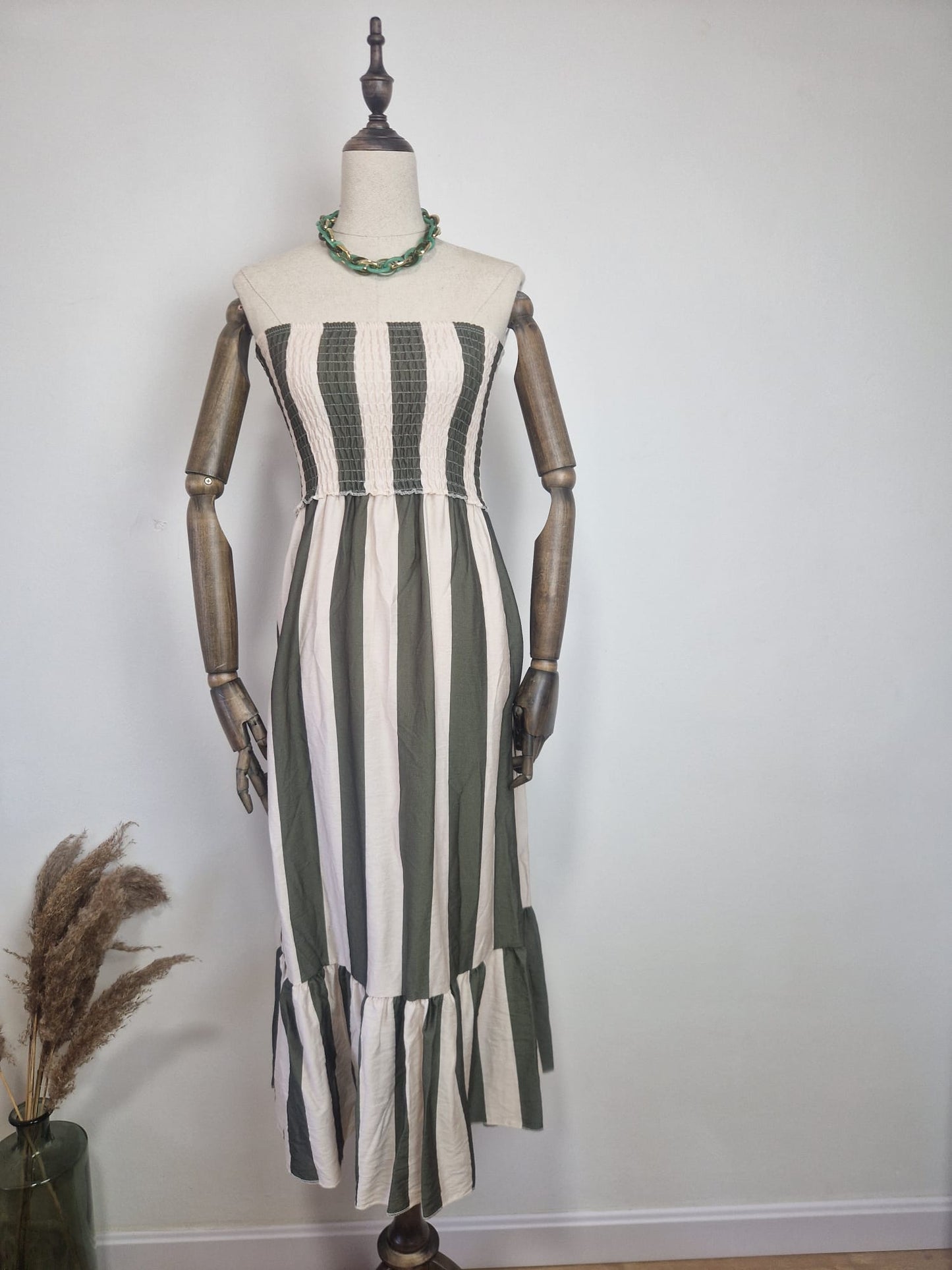 Vestido - Falda Rita Verde Kaki