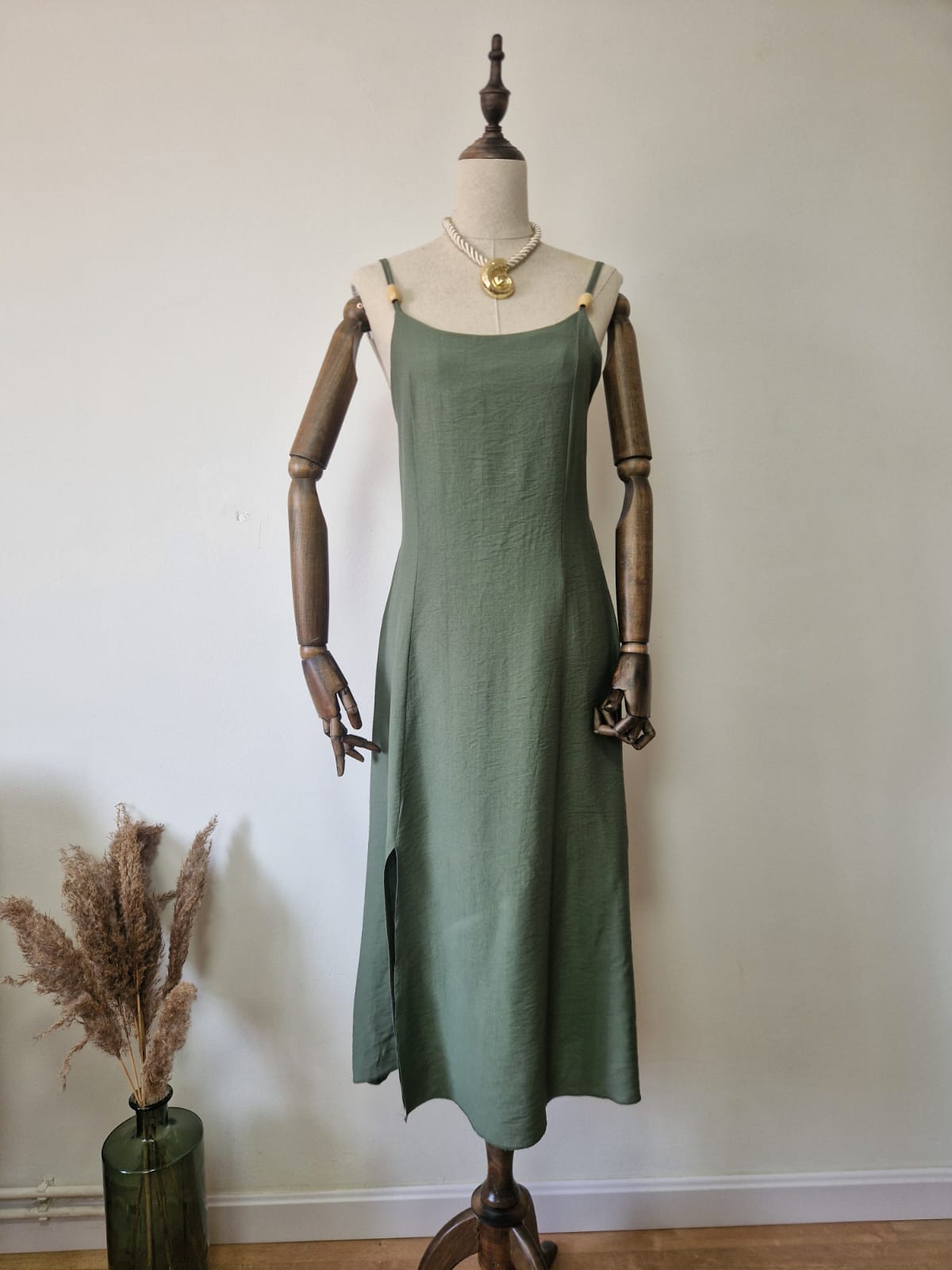 Vestido Aruba Kaki