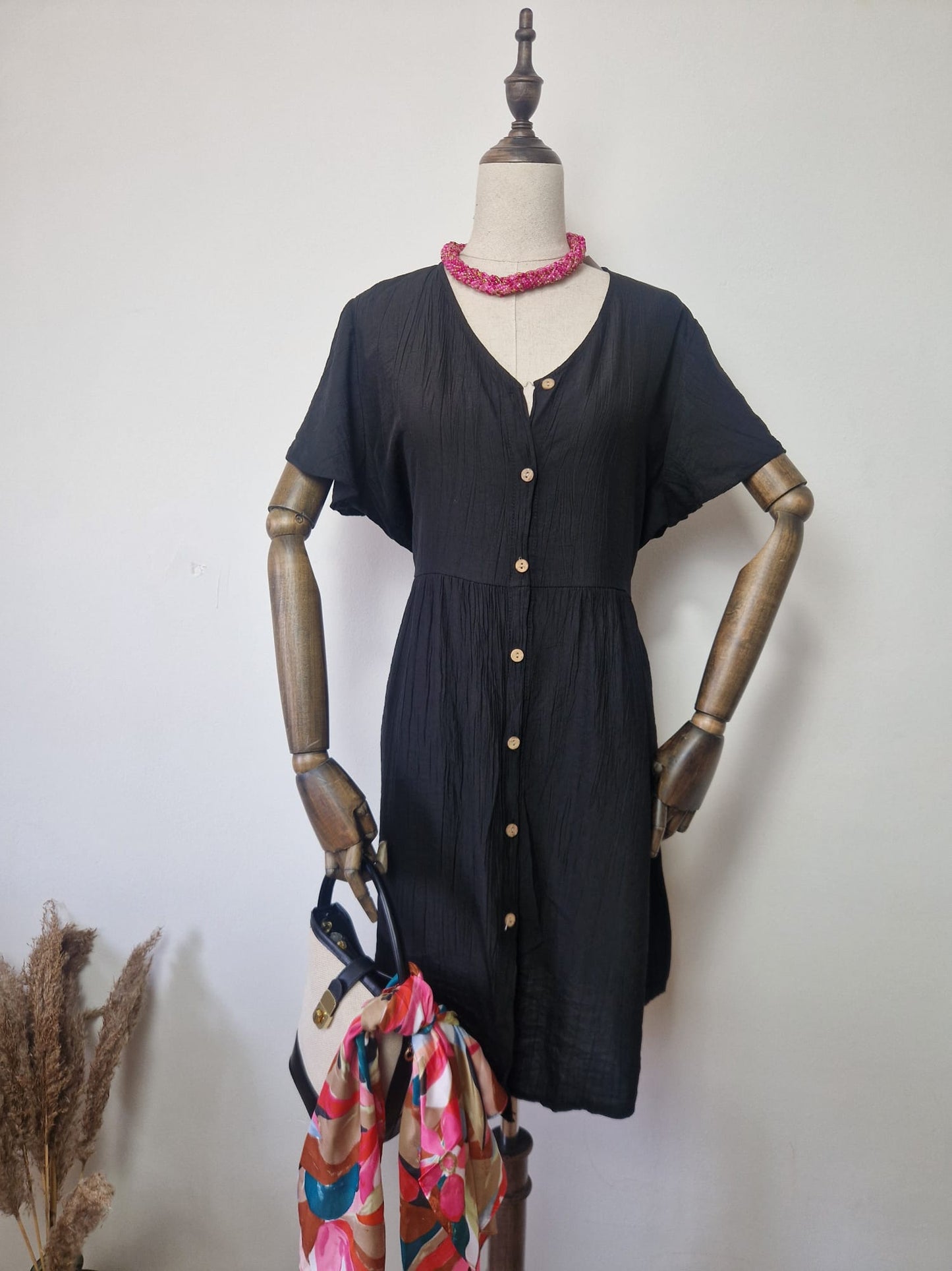 Vestido Bambula Negro