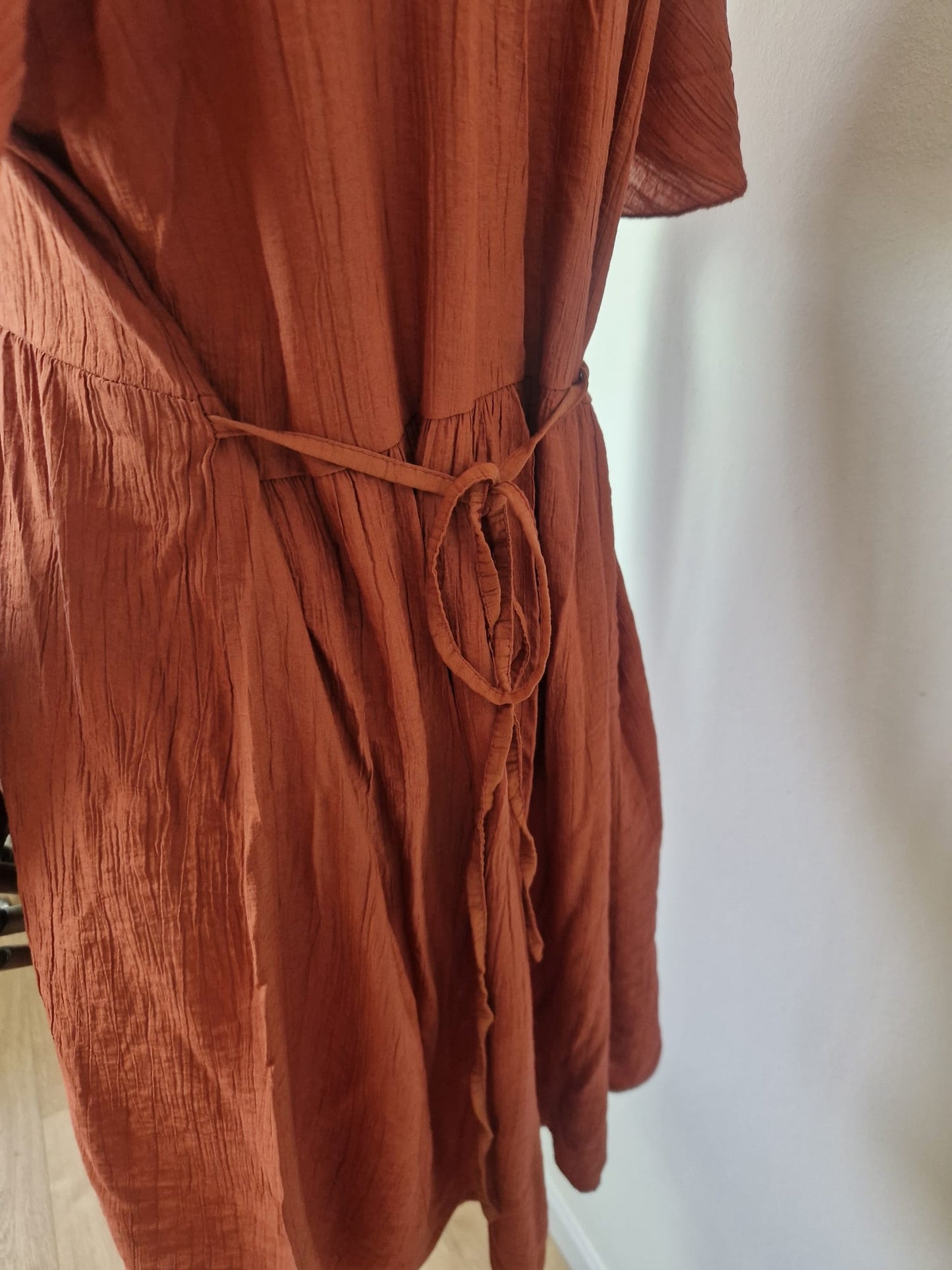 Vestido Bambula Terracota