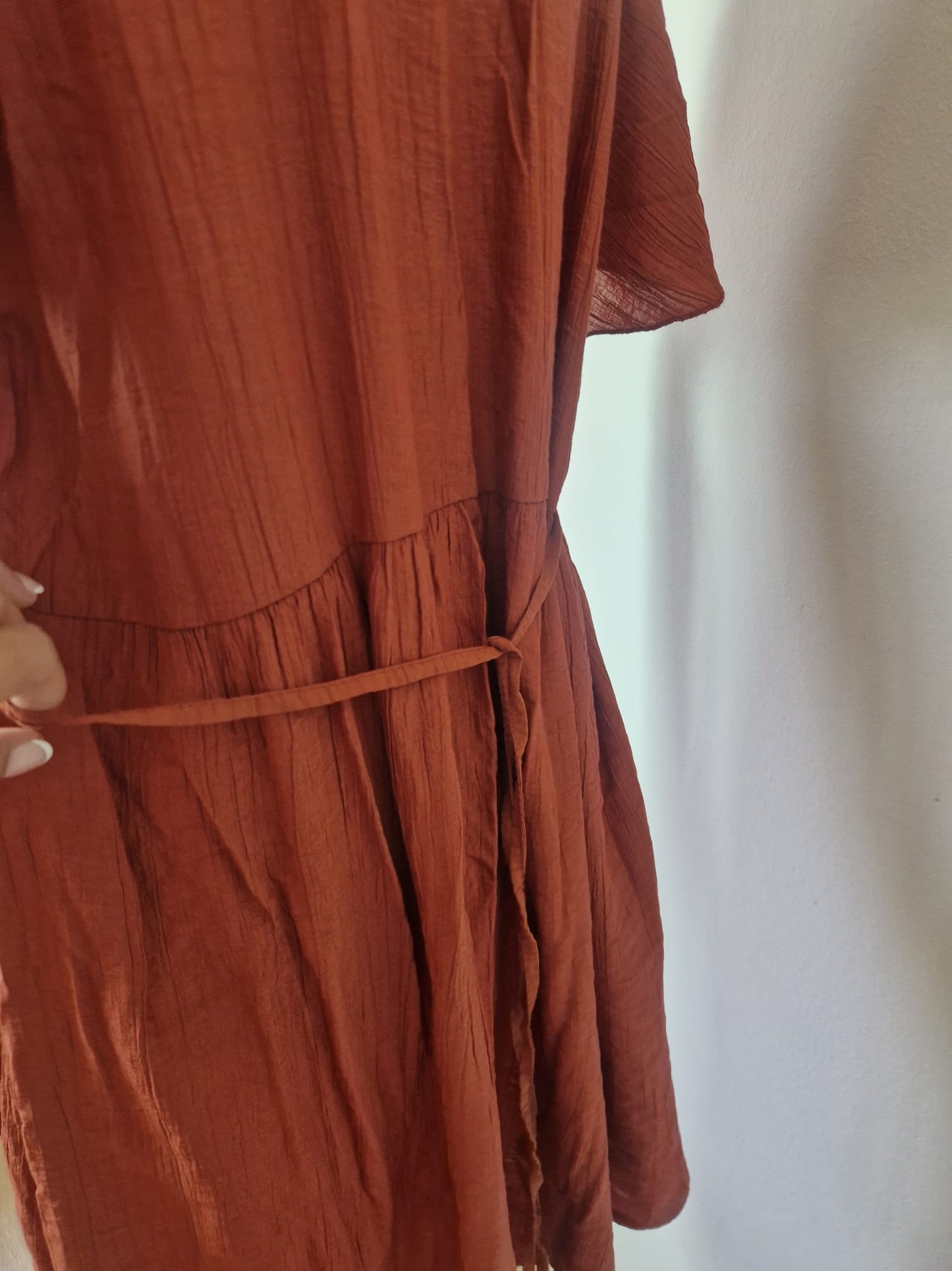 Vestido Bambula Terracota