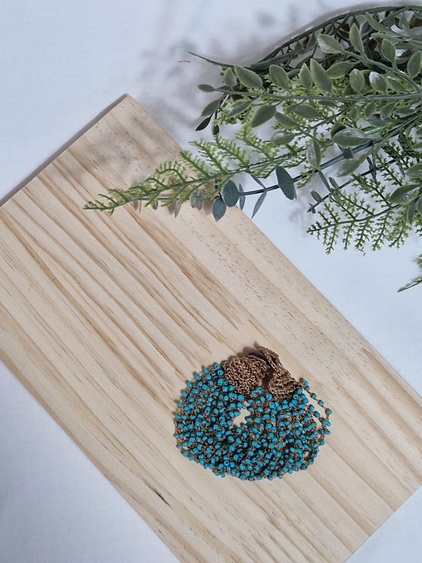 Conjunto Boho Turquesa