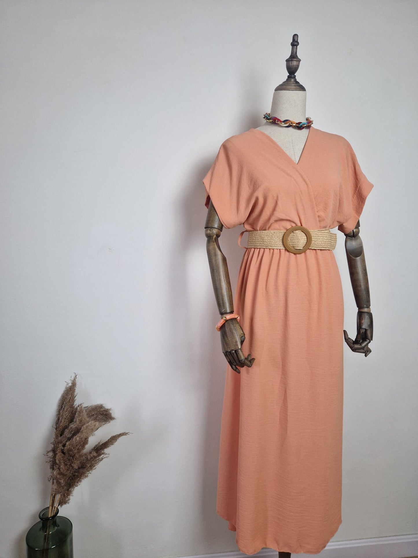 Vestido Olivia Mandarina