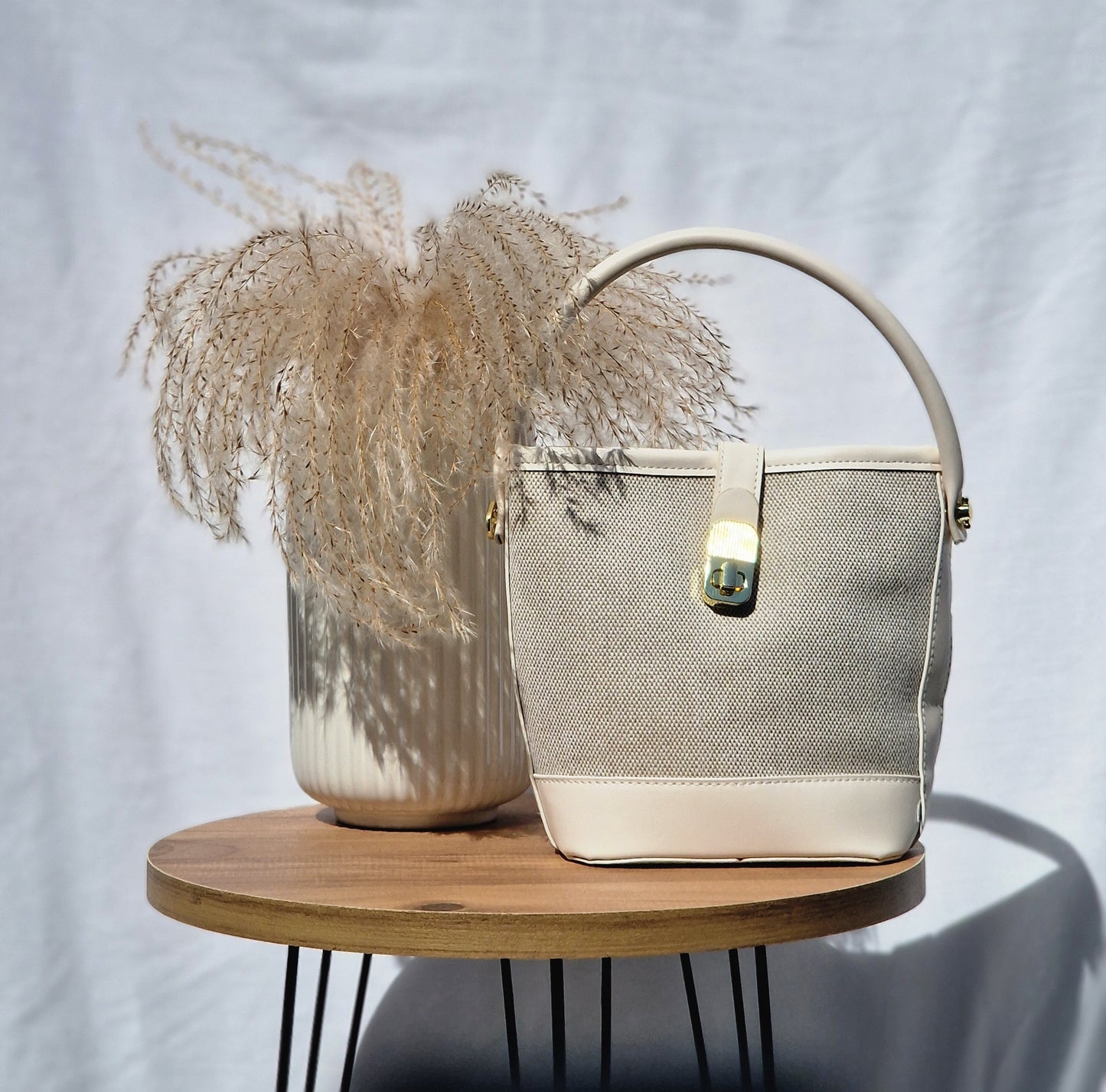Bolso Tote Beige