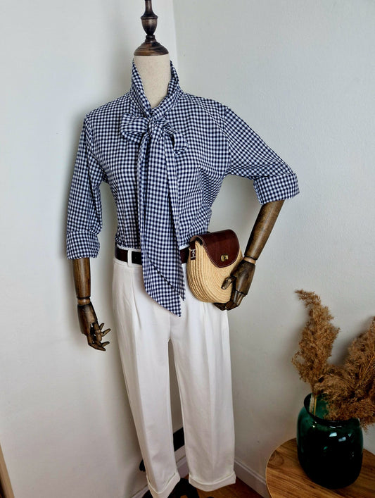 Blusa Vichy Chic