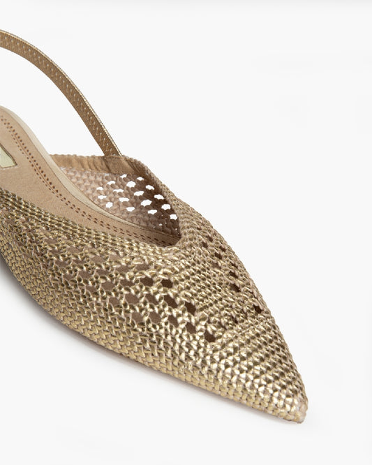 Destalonado Crochet Dorado