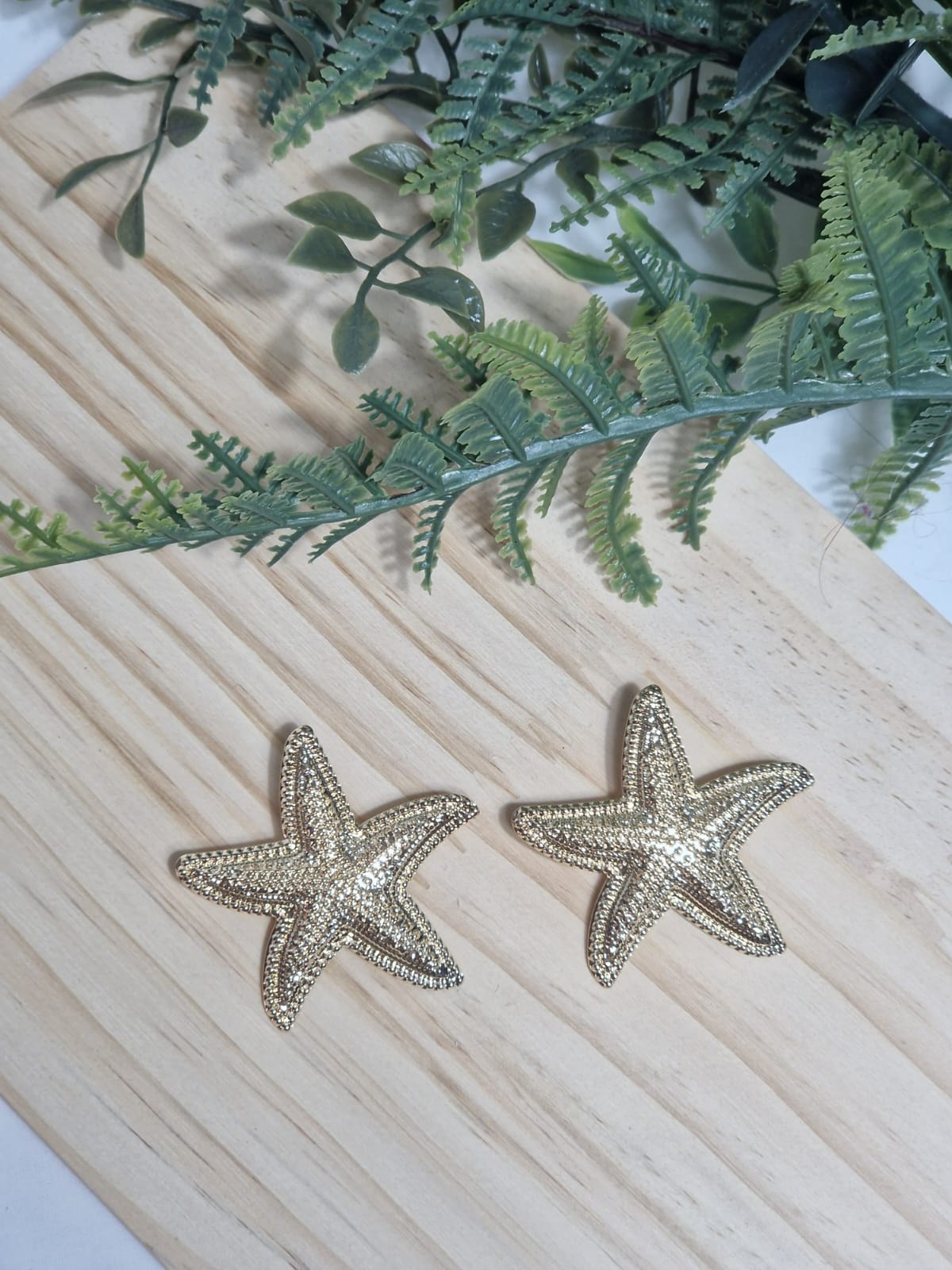 Pendientes Estrella Dorada