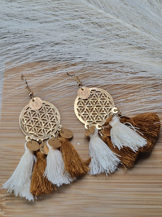 Pendientes Tierra Dorada