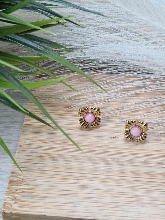 Pendientes Flor de Té