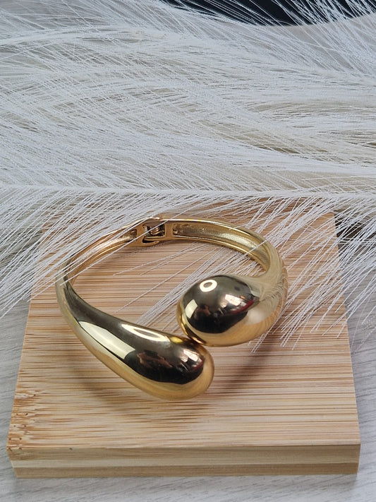 Brazalete Gotas de Oro