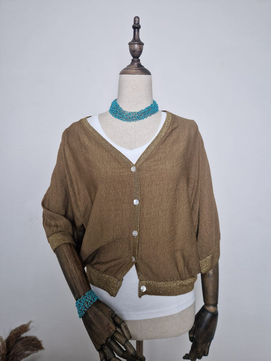 Chaqueta Aura Marrón