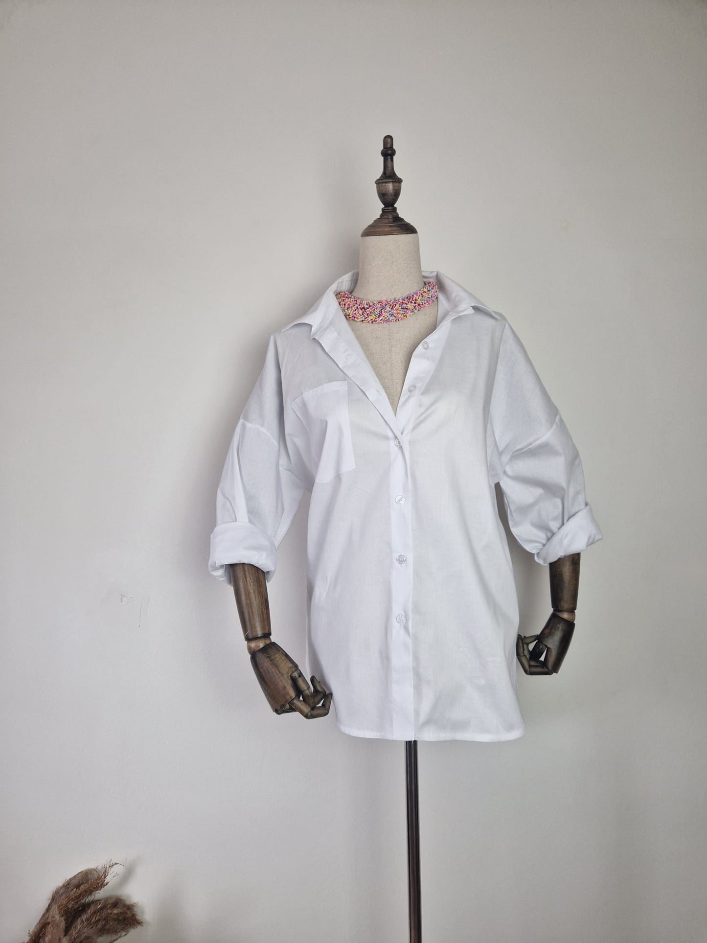 Camisa Alba Oversize Blanca