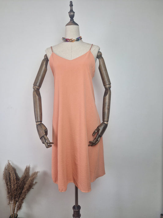 Vestido Clara Mandarina