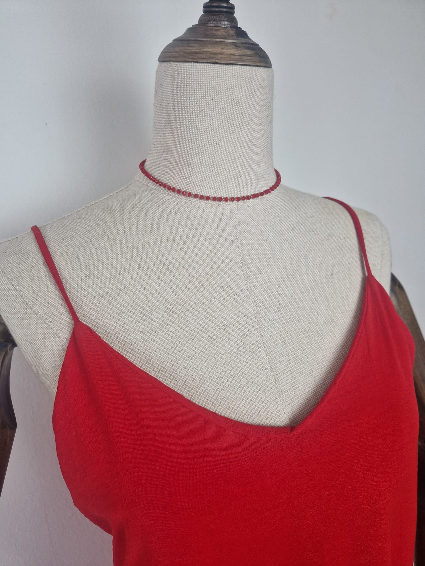 Vestido Clara Rojo