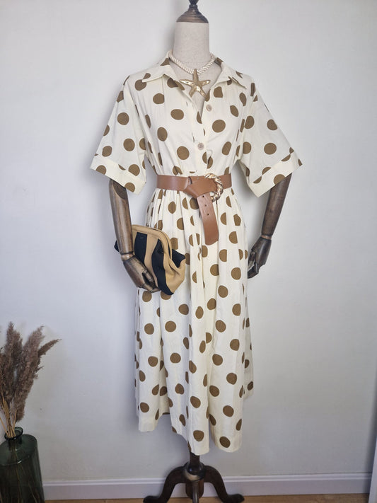 Vestido Prety Camel