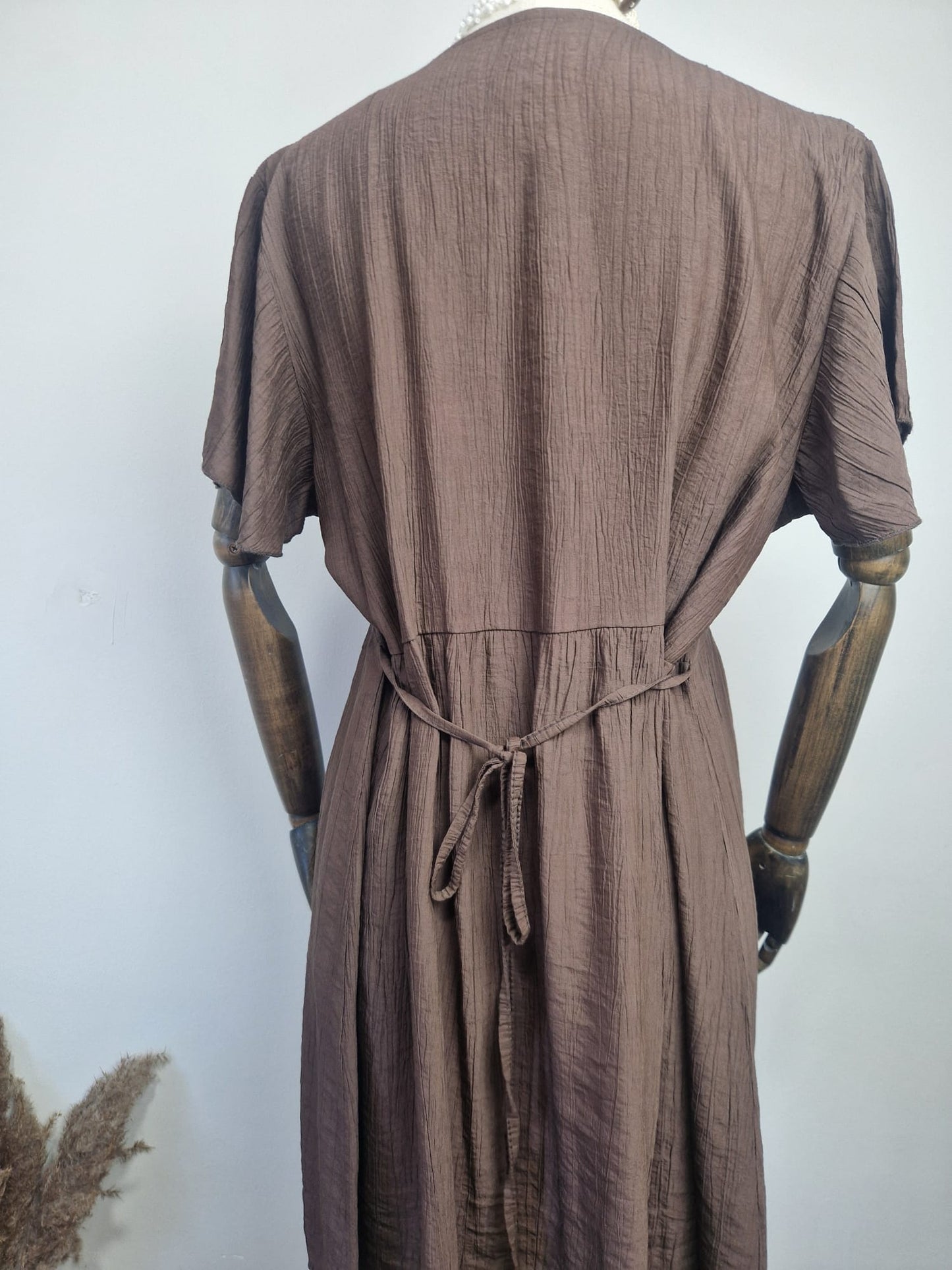 Vestido Bambula Chocolate