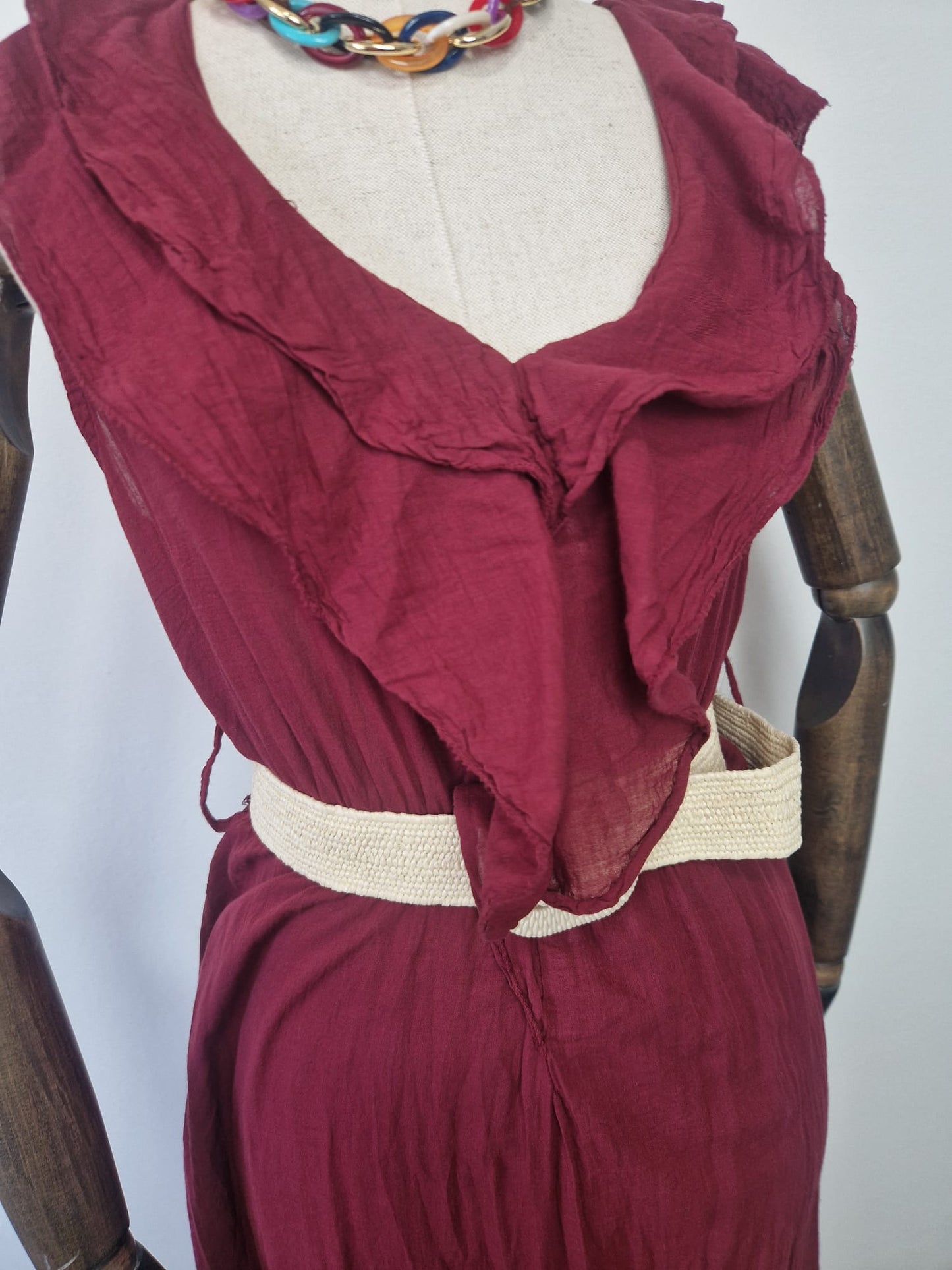 Vestido Duna Granate