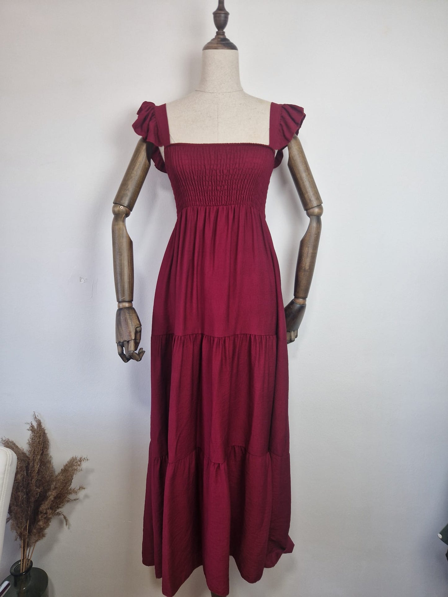Vestido Lia Granate