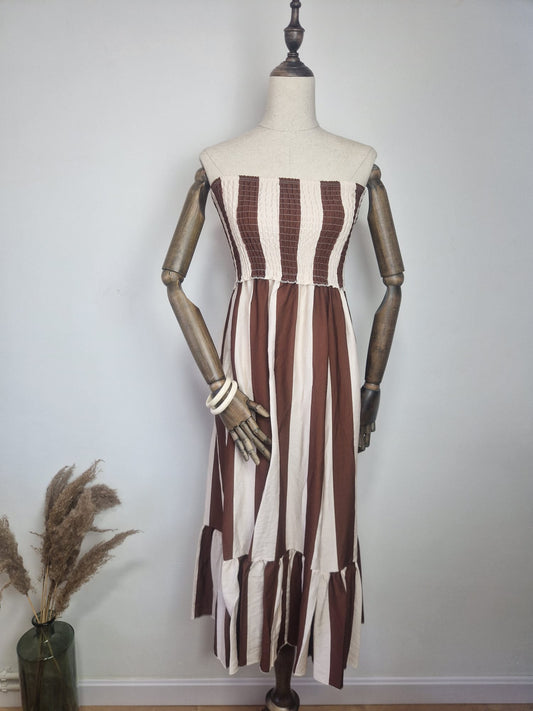 Vestido - Falda Rita Chocolate