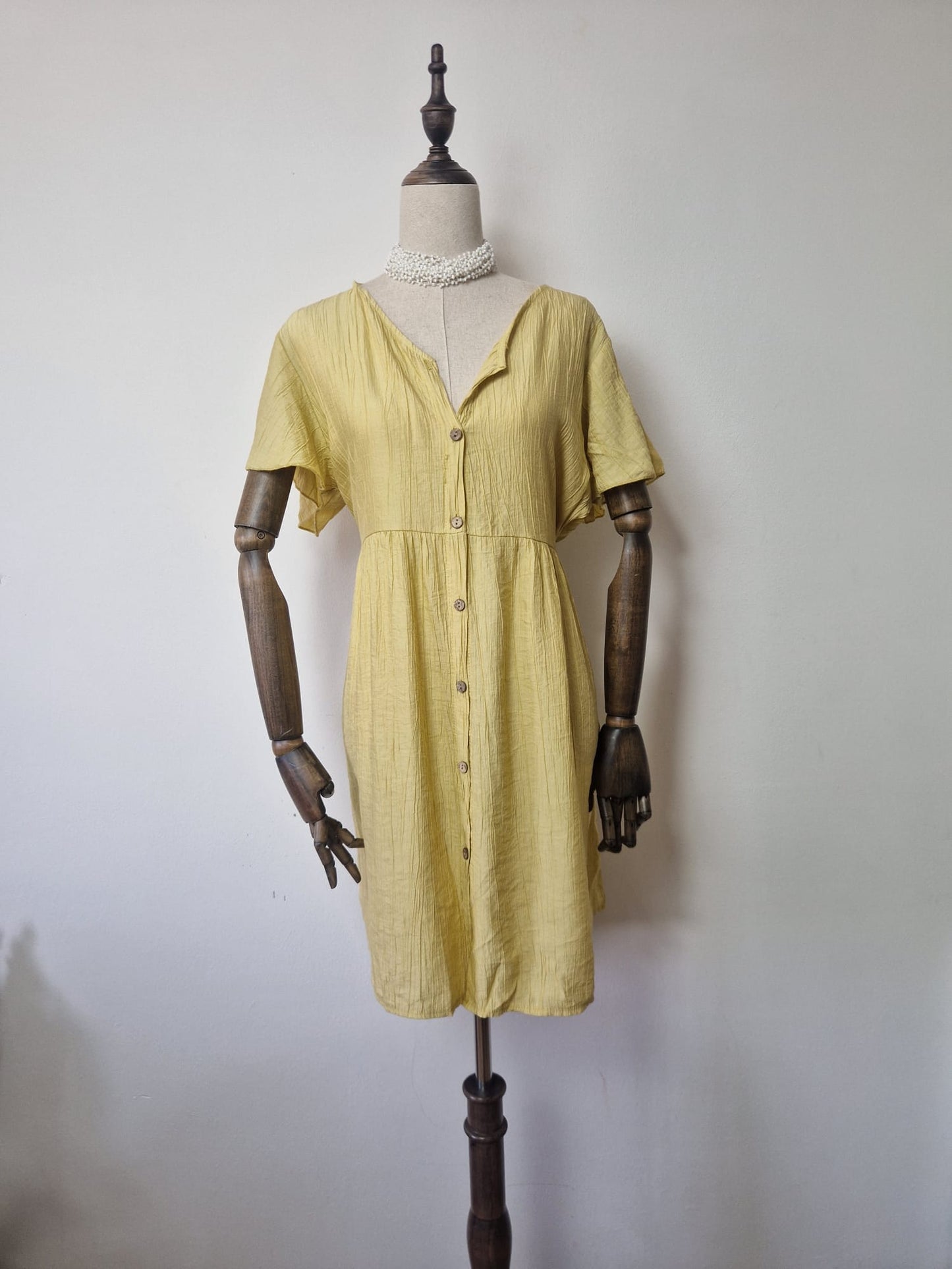 Vestido Bambula Amarillo