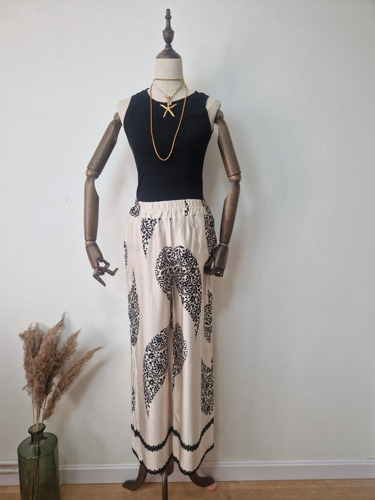 Pantalón Seda Perlado