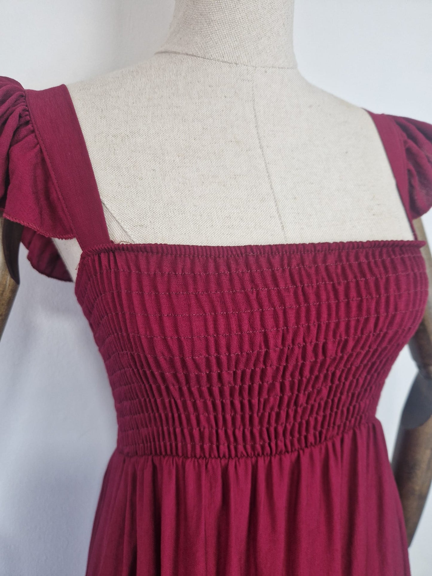 Vestido Lia Granate