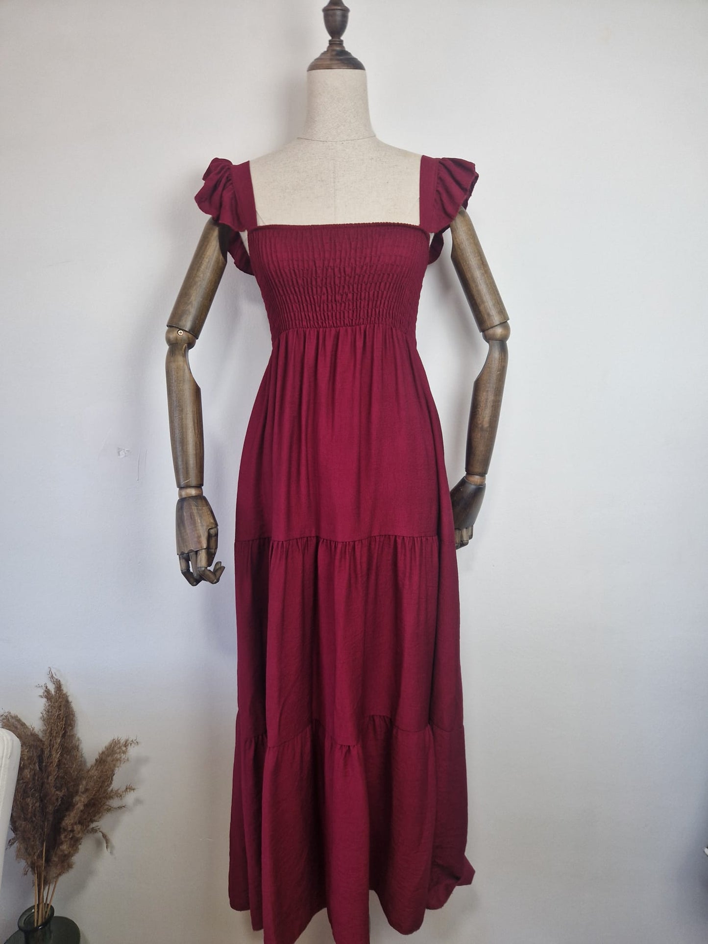 Vestido Lia Granate